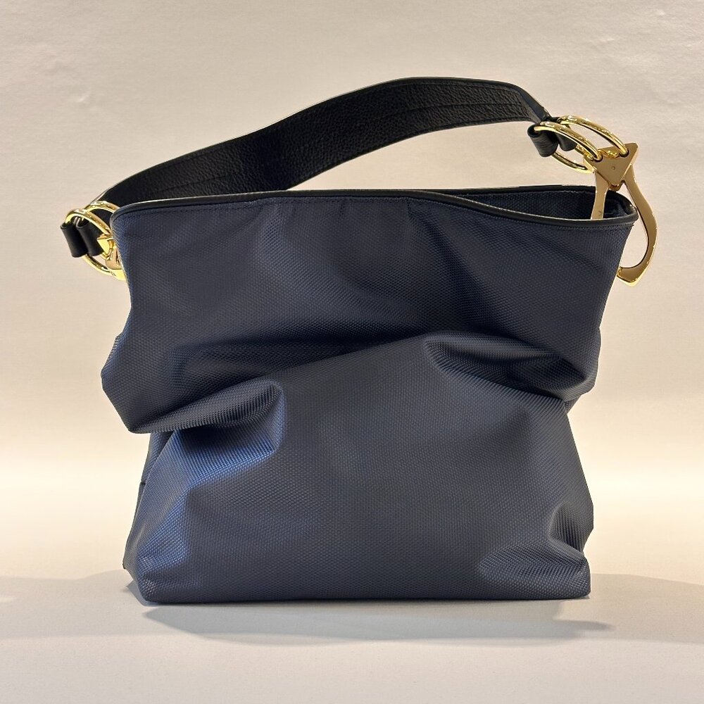Jean-Pierre Klifa Paris Navy Blue Shoulder Bag